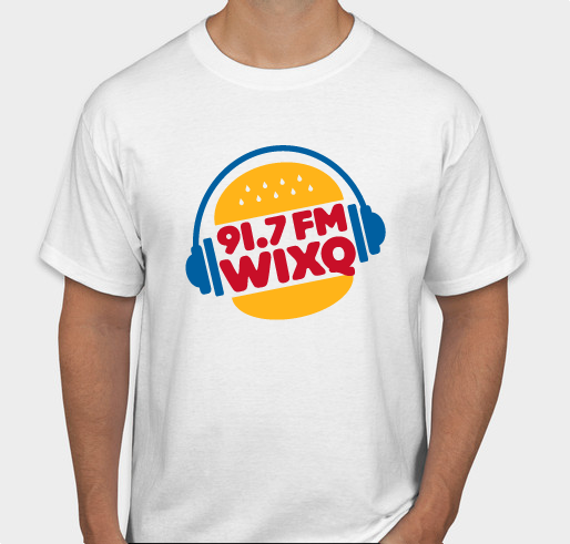 WIXQ Flash917 Fundraiser: Radio Royalty T-Shirt Fundraiser - unisex shirt design - small