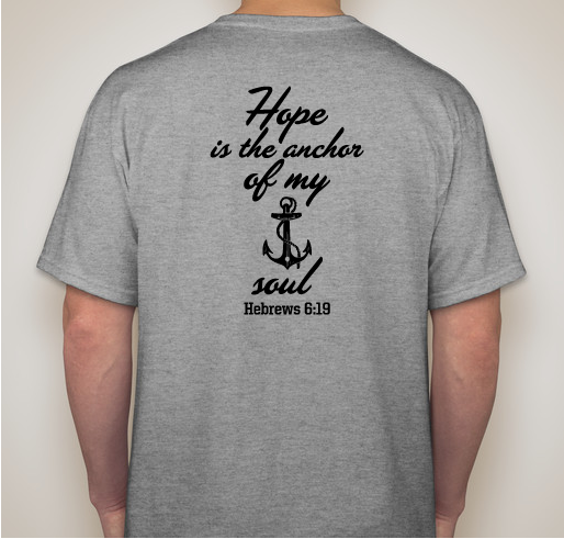Infertility Awareness Fundraiser - unisex shirt design - back