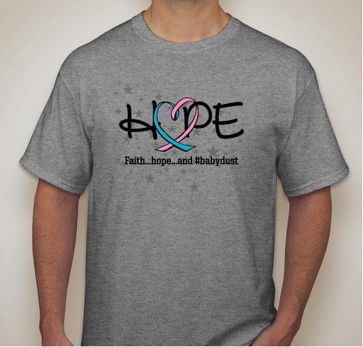 Infertility Awareness Fundraiser - unisex shirt design - front
