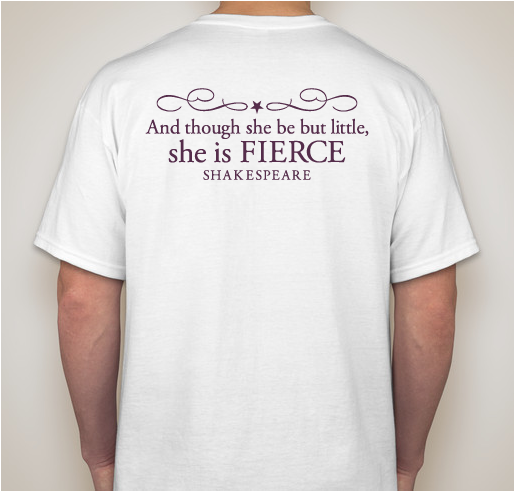 Alexis Strong Fundraiser - unisex shirt design - back