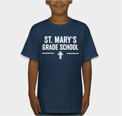 St. Mary's Grade School Fundraiser - unisex shirt design - front