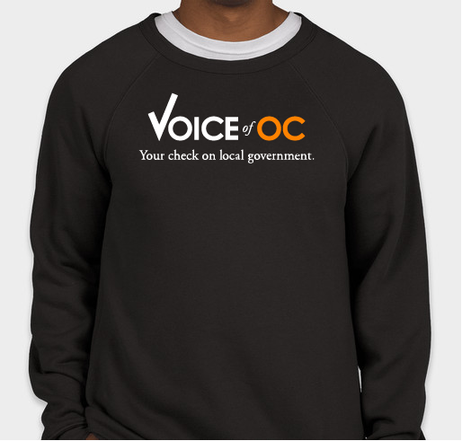 Voice of OC 2021 Fundraiser: Sweatshirt Fundraiser - unisex shirt design - small