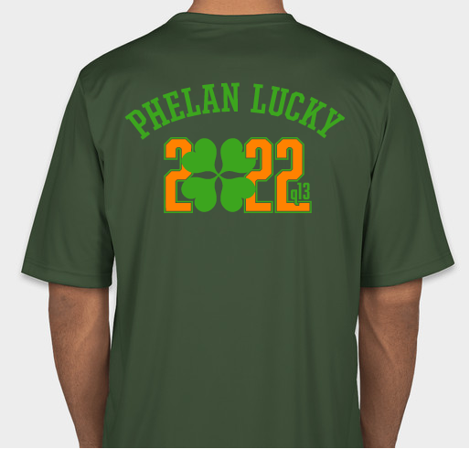 Phelan Lucky 2022 - Specialty Fundraiser - unisex shirt design - back