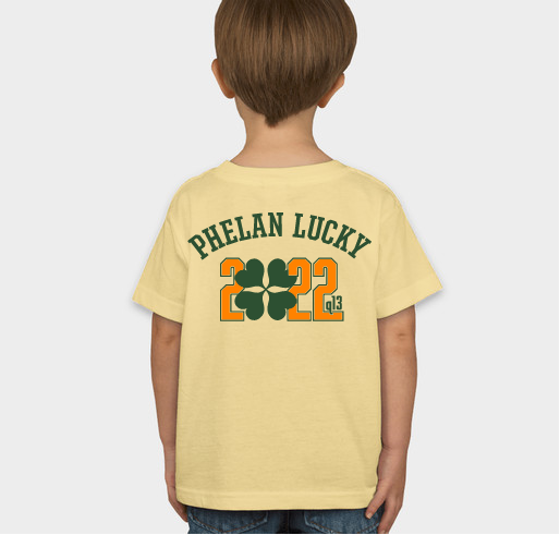 Phelan Lucky 2022 - Specialty Fundraiser - unisex shirt design - back