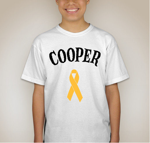 TEAM COOPER Fundraiser - unisex shirt design - back