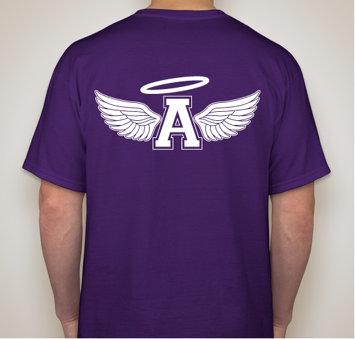 Arianna's Wings Fundraiser - unisex shirt design - back