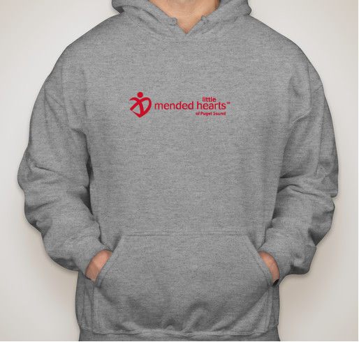 Mended Little Hearts of Puget Sound Fundraiser - unisex shirt design - front