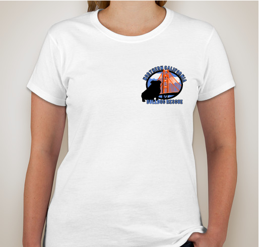 NCBR English Bulldog Care Fundraiser - unisex shirt design - front
