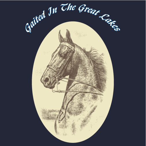 Gaited In The Great Lakes shirt design - zoomed