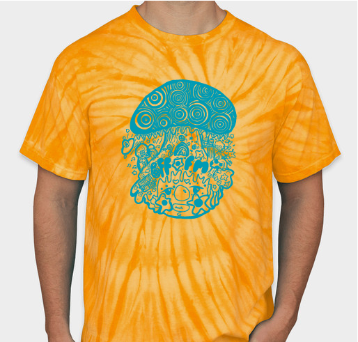 Shroomin' for BFF.fm Fundraiser - unisex shirt design - small