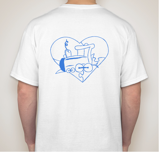 #iAmAware Walks For Autism 2015 Fundraiser - unisex shirt design - back
