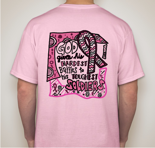 Ginger Rowe Breast Cancer Awareness Fundraiser - unisex shirt design - back