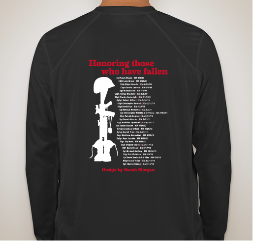 MARSOC Foundation - T-Shirts Fundraiser - unisex shirt design - back