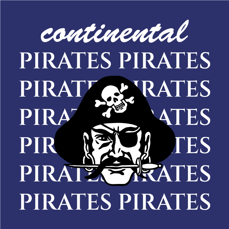 Pirate Pride for the Prowants shirt design - zoomed