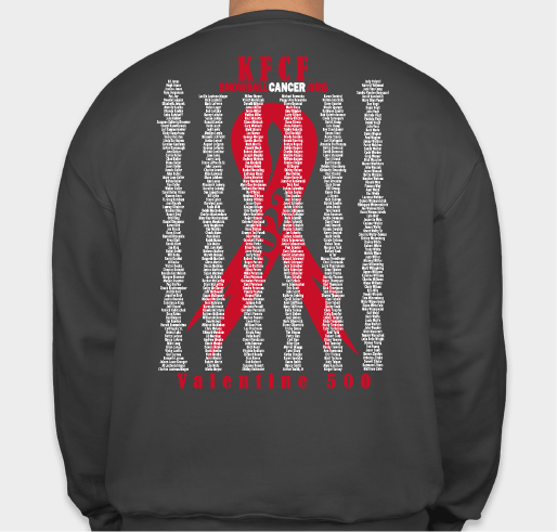 SnowballCancer.org Show your support for those battling cancer! Fundraiser - unisex shirt design - back