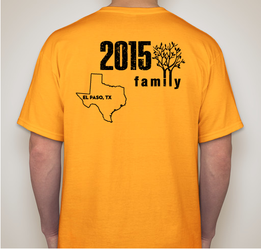 The Hone Family Reunion Fundraiser - unisex shirt design - back
