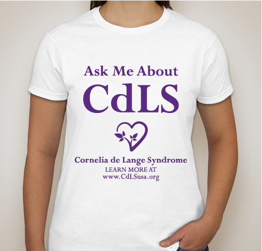 2015 National CdLS Awareness Day T-shirt Custom Ink Fundraising