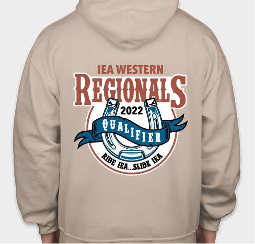 IEA Western Regional Finals 2022 Fundraiser Fundraiser - unisex shirt design - back