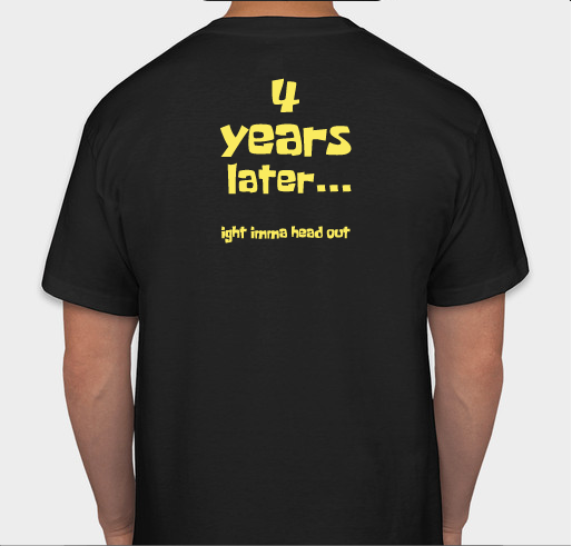 East Senior Shirts Fundraiser - unisex shirt design - back