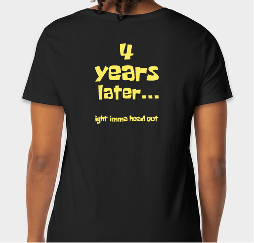 East Senior Shirts Fundraiser - unisex shirt design - back