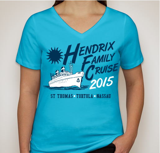 Hendrix Family Cruise Fundraiser - unisex shirt design - front