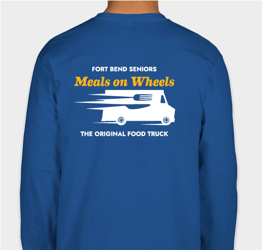 Meals on Wheels - The Original Food Truck Fundraiser - unisex shirt design - back
