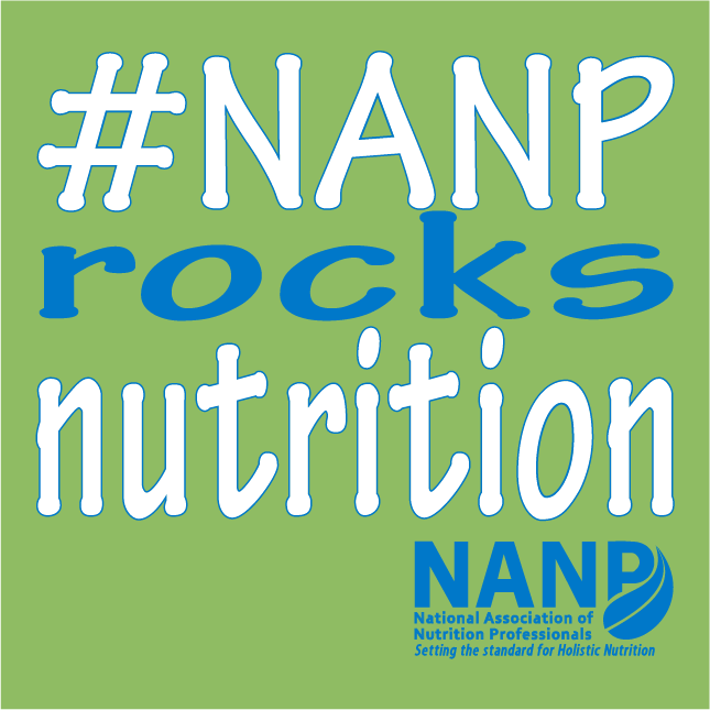 NANP - #NANPRocksNutrition shirt design - zoomed