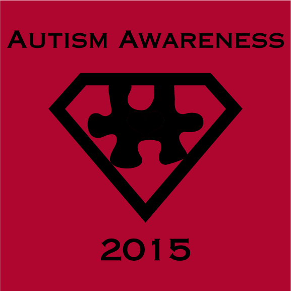 Walk for Autism Speaks 2015 shirt design - zoomed