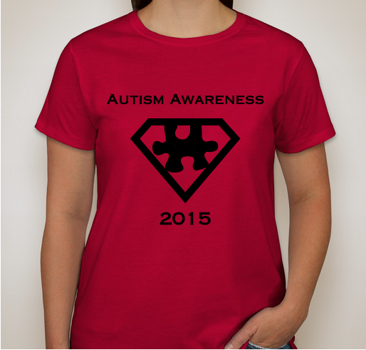 Walk for Autism Speaks 2015 Fundraiser - unisex shirt design - front