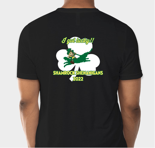 Shamrock Shenanigans T Shirts Fundraiser - unisex shirt design - back