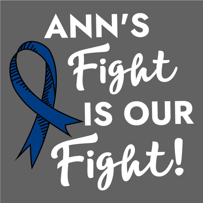 Donate to St Jude & support Ann's fight against cancer! shirt design - zoomed