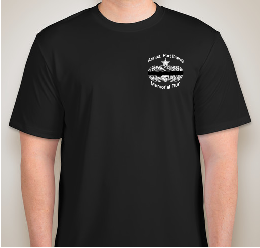 Annual Port Dawg Memorial Run & Fundraiser Fundraiser - unisex shirt design - front