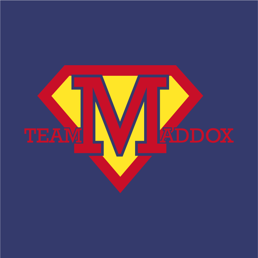Team Maddox shirt design - zoomed