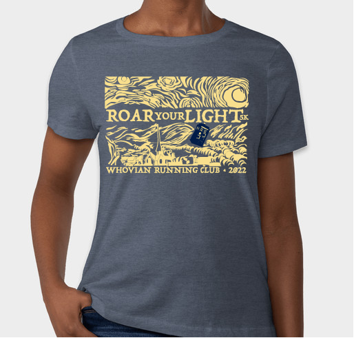 WRC Roar Your Light 5k Fundraiser - unisex shirt design - front