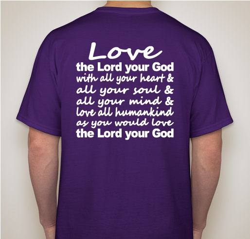 LOMC Summer Camp Shirts 2015 Fundraiser - unisex shirt design - back