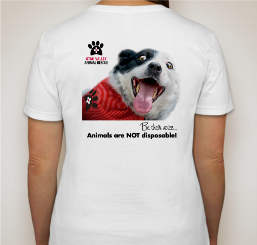 "Get T-d" with Utah Valley Animal Rescue! Fundraiser - unisex shirt design - front