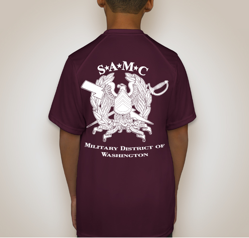 Military District of Washington Sergeant Audie Murphy Club T-Shirts Fundraiser - unisex shirt design - back