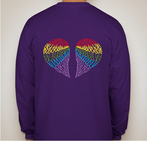 March of Dimes Team Angels and Rainbows Second Annual Tee-Shirt fundraiser Fundraiser - unisex shirt design - front