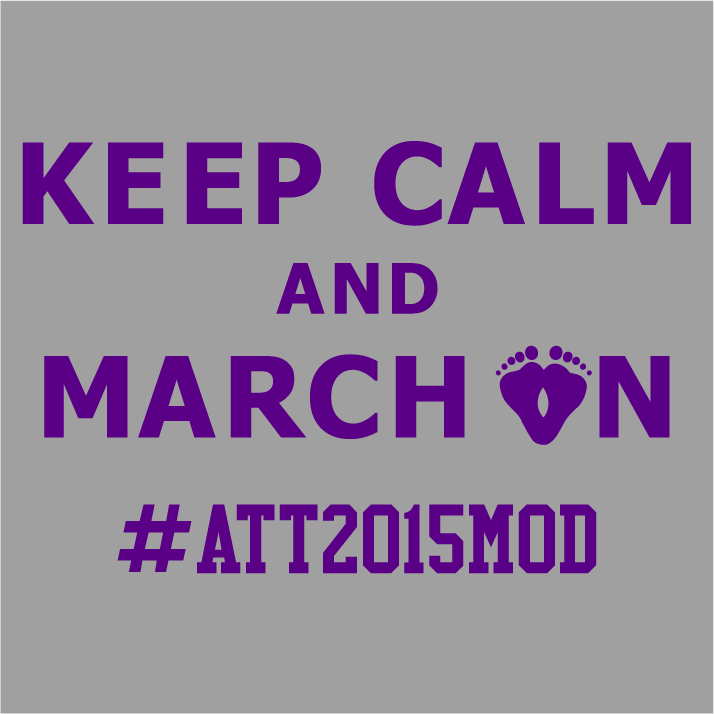 2015 March of Dimes shirt design - zoomed