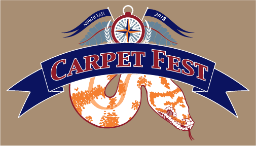 Carpet Fest T-shirt auction 2015 shirt design - zoomed