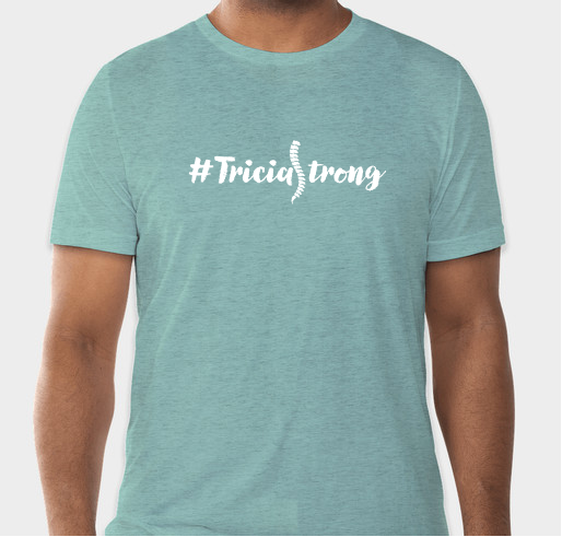 Tricia Strong Fundraiser - unisex shirt design - small