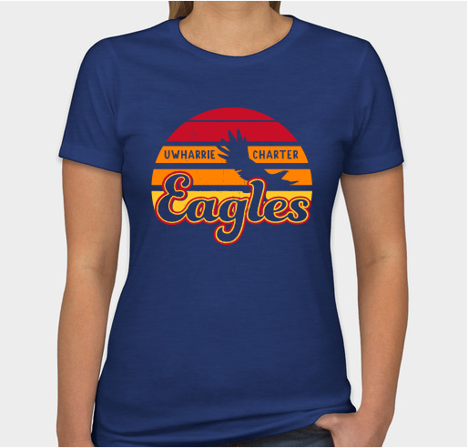 UCA Eagles Retro T-Shirt for UCA Game Dev Fundraiser - unisex shirt design - front