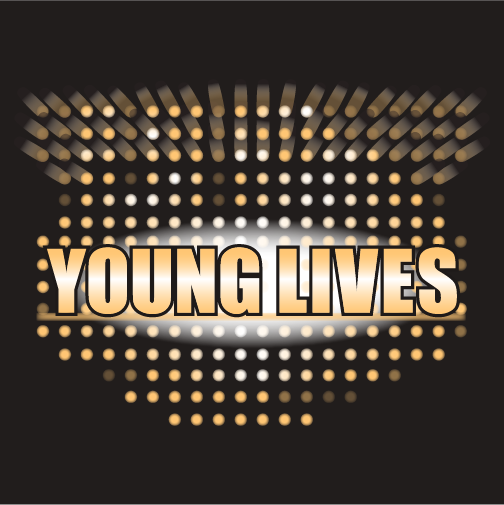 YoungLives shirt design - zoomed