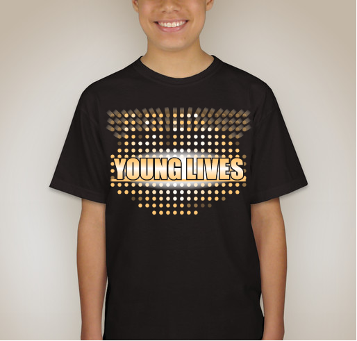 YoungLives Fundraiser - unisex shirt design - back