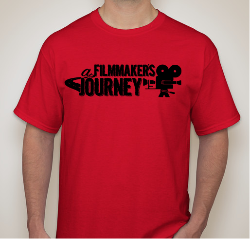 A Filmmakers Journey Fundraiser - unisex shirt design - back