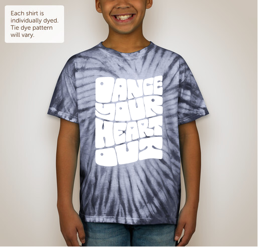 Dance Your Heart Out Merchandise shirt design - zoomed