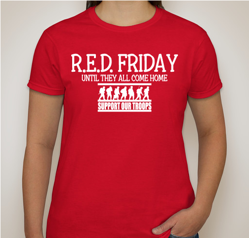 Remember EVERYONE Deployed Supporter Fundraiser - unisex shirt design - front
