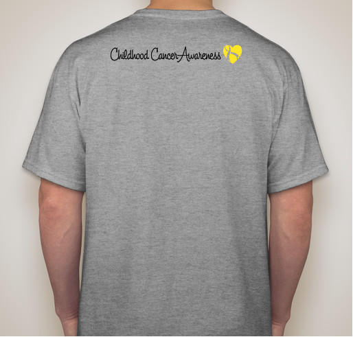 Share the love for Roman! Fundraiser - unisex shirt design - back