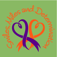 Kari Lee's Road to healing with Smiles, Miles and Determination!!! shirt design - zoomed