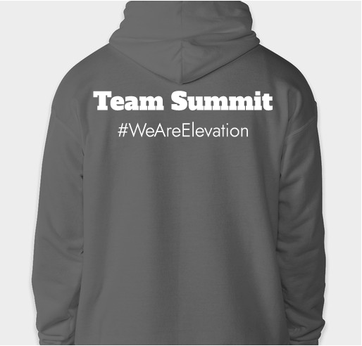 Support Peak Teams Fundraiser - unisex shirt design - back